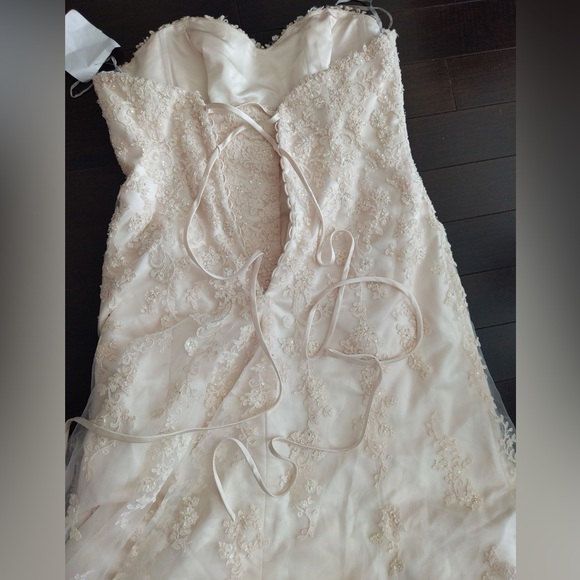 Maggie Sottero Emma Wedding Dress - Blush - Picture 3 of 11